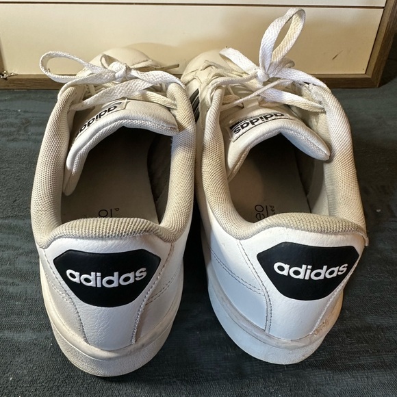 Adidas Grand Court Men’s Tennis Shoes White/Black Retro Sneakers - Picture 8 of 8